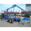 1T Log Trailer with Crane wih CE